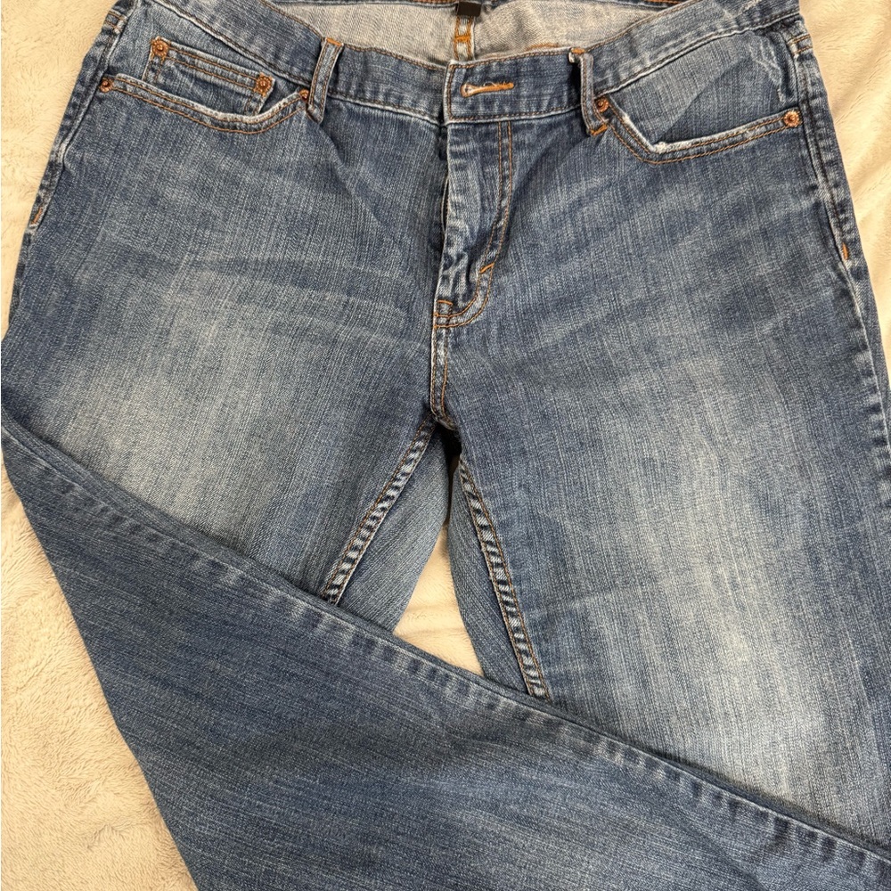 Banana Republic Straight Leg Blue Jeans